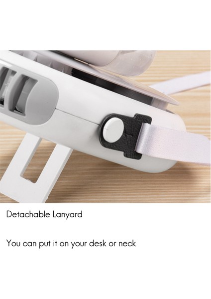 Taşınabilir Sevimli Asılı Fan USB Kişisel Mini Kolye Açık Ofis Seyahat Için 3 Hız Dilsiz Hava Soğutucu (Yurt Dışından) indirimleri