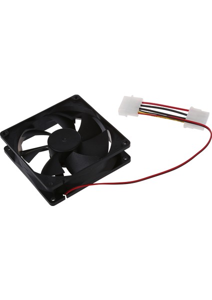 Dc 12V 4 Pin Siyah Plastik Pc Soğutma Fanı 90MM x 25MM (Yurt Dışından)