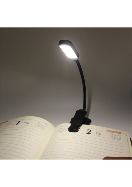 2x Şarj Edilebilir Kitap Işığı 7 LED Okuma Işığı 3 Seviyeli Sıcak Soğuk Beyaz Esnek Kolay Takılabilen Lamba Okuma Gece Okuma Lambası (Yurt Dışından) modelleri