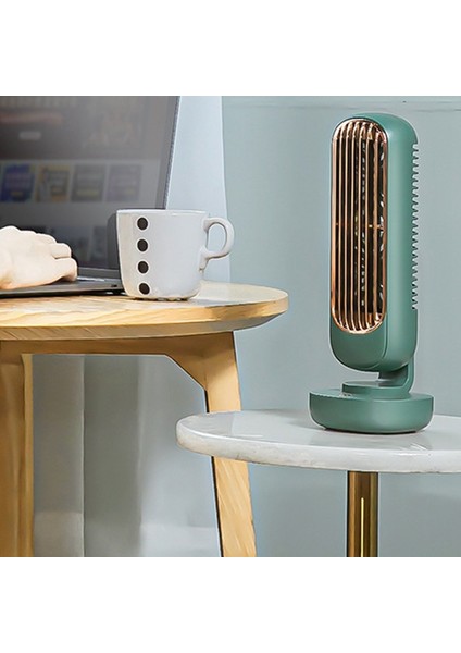 Iki Bıçaklı Kule Fanı, Ofis, Yatak Odası Için Masaüstü Sessiz Büyük Kapasiteli Dikey USB Şarj Edilebilir Küçük Fan (Pembe) (Yurt Dışından) modelleri