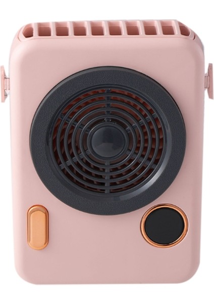 Taşınabilir Asılı Boyun Fanı Mini Elektrikli Soğutma Bel Hava Soğutucu Tembel Pembe (Yurt Dışından) indirimleri