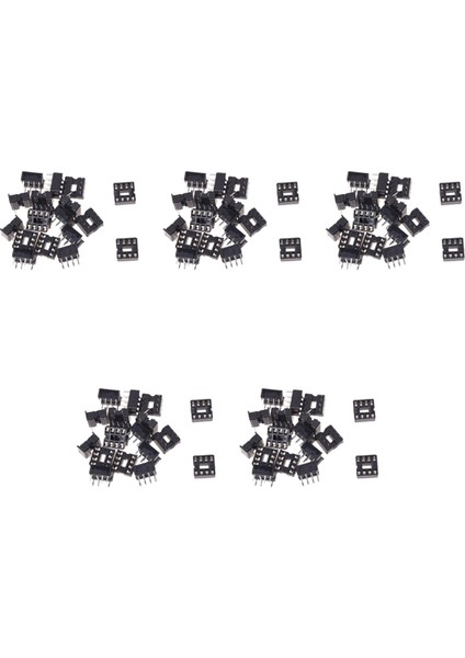 100X 8 Pin 2.54MM Pitch Ic Soket Lehim Tipi Adaptör (Yurt Dışından)