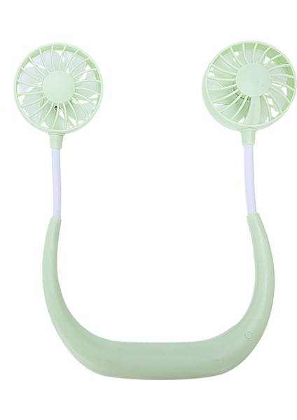 Spor Fan Asma Boyun Dış Mekan USB Şarjlı Masaüstü Fan-Yeşil (Yurt Dışından) modelleri