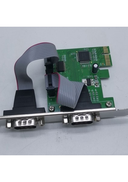 Pcie'den Iki Seri Bağlantı Noktasına RS232 Arayüzü Endüstriyel Kontrol Bilgisayarı Genişletme Kartı Bilgisayar Adaptörü Pcı-E Seri Kart (Yurt Dışından) modelleri