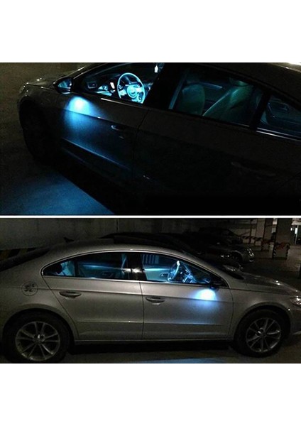 2x LED Araba Yan Ayna Su Birikintisi Işık ile Uyumlu-Golf 6 2011 2012 2013 2014 2015 2016 Dikiz Lambası (Yurt Dışından) modelleri