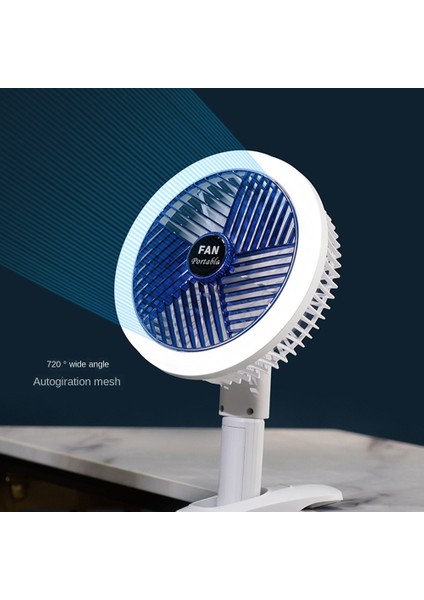 Klipsli Fan Taşınabilir Mini Masaüstü Sessiz USB Şarj Edilebilir 360° Koşu Bandı, Araba Koltuğu, Bebek Arabası Için Çalıştırılır (Yurt Dışından) indirimleri