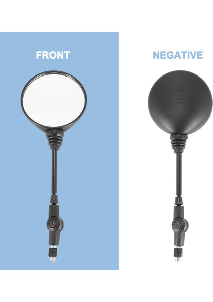 Evrensel Motosiklet Katlanır Ayna Motosiklet Sokak Bisikleti Yan Aynalar Dikiz Scooter Ayna 8/10MM ile Uyumlu (Yurt Dışından) fırsatları