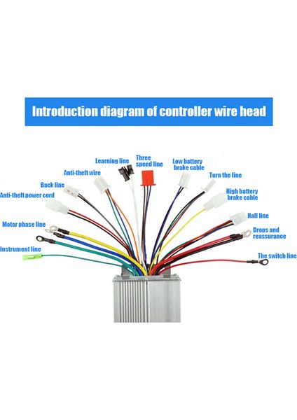 Многоцелевые Наборы,2x 48V 500W Fırçasız Kontrol Cihazı, Elektrikli Bisiklet Scooter Için Alüminyum Alaşımlı E-Bisiklet Fırçasız Motor Kontrol Cihazı (Yurt Dışından) fırsatları