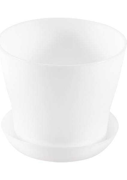 Plastik Bitki Saksı Ekici Tabaklı Tepsi Yuvarlak Parlak Ev Bahçe Dekoru, Beyaz Üst -, 10CM / 3.94" (Yurt Dışından) fiyatları