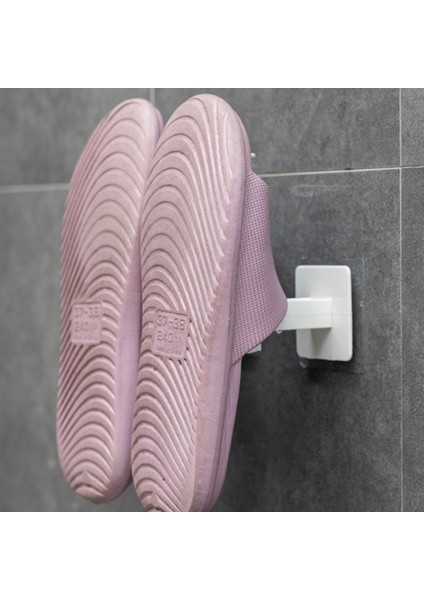 Geri Çekilebilir Kanca Raf Mutfak Banyo Depolama Duvara Monte Depolama Rafı Banyo Rulo Kağıt Duş Rafı C (Yurt Dışından)