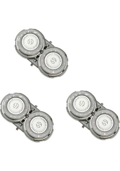 Philips PQ182 PQ183 Için Abs Montaj Tutucu Kiti Değiştirme ile 3x Paslanmaz Çelik Evrensel Tıraş Bıçakları Tıraş Başlıkları (Yurt Dışından)