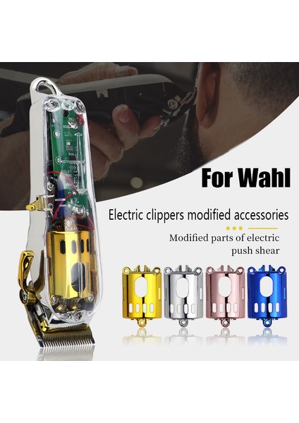 Clipper Modifiye Kabuk Saç Kesme Makinesi Konut Kapağı Wahl Yedek Aksesuar 8148 8591 Kiti Altın (Yurt Dışından) fiyatları