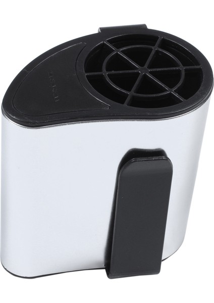 Taşınabilir Mini Mobil Klima Küçük Fan USB Şarj Edilebilir Asılı Bel Kişisel Seyahat ve Açık Kamp Için-Gümüş (Yurt Dışından)