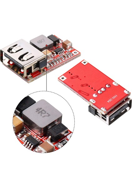 Dc-Dc Buck Voltaj Regülatörü Modülü 6-24V 12V/24V 5V 3A USB Şarj Aleti Modülü Buck Dönüştürücü Regülatörü (Yurt Dışından)