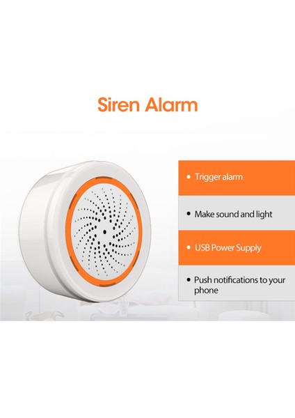 Zigbee Neo 90DB Ses ve Işık Sensörü Tuya Smart Life Dahili Siren Alarm Sensörü (Yurt Dışından) modelleri