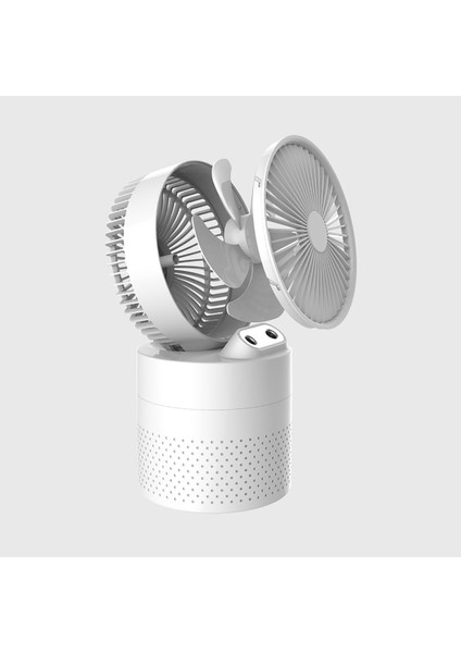 Taşınabilir Su Buharlı Vantilatör USB Şarj Edilebilir El Mini Soğutma Klima Nemlendirici Gri (Yurt Dışından) fırsatları