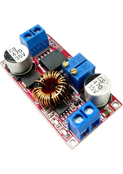 5 Adet 5A Dc Dc cc Cv Lityum Pil Şarj Kartı LED Güç Dönüştürücü 5-32V 0.8-30V Lityum Şarj Modülü XL4015 (Yurt Dışından)