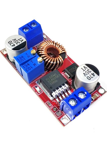 5 Adet 5A Dc Dc cc Cv Lityum Pil Şarj Kartı LED Güç Dönüştürücü 5-32V 0.8-30V Lityum Şarj Modülü XL4015 (Yurt Dışından)