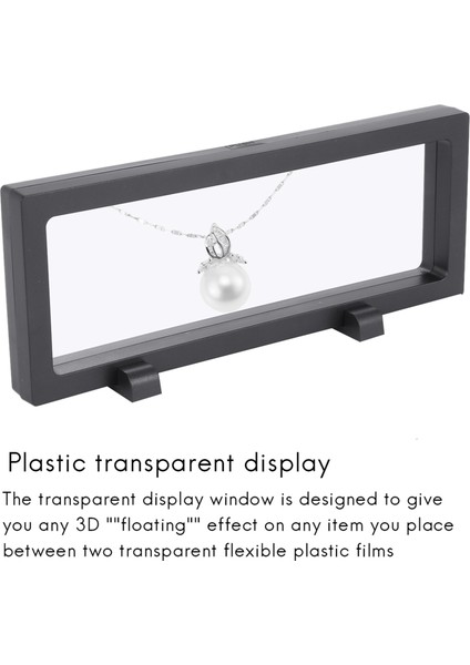 5 Parçalı 3D Vitrin Seti - Takı, Antika, Madeni Para, Madalya ve Aile Yadigarı Teşhiri Için Şeffaf Plastik Teşhir Çerçeveleri (Yurt Dışından)