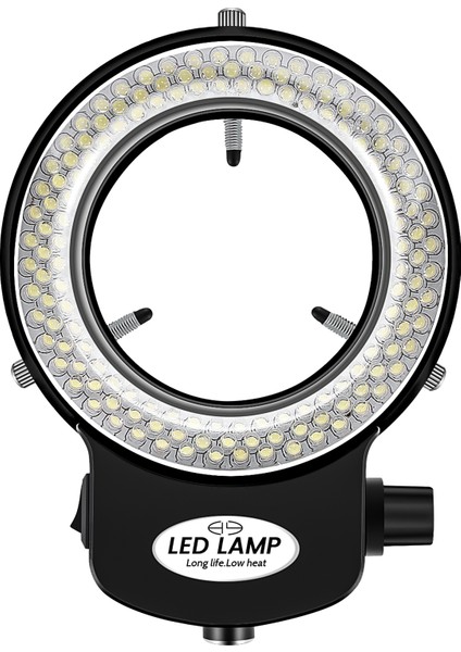144 LED Miniskop Halka Işık Halka Işık Miniskop Halka Işık Için %0 - 100 Ayarlanabilir Lamba (Yurt Dışından)