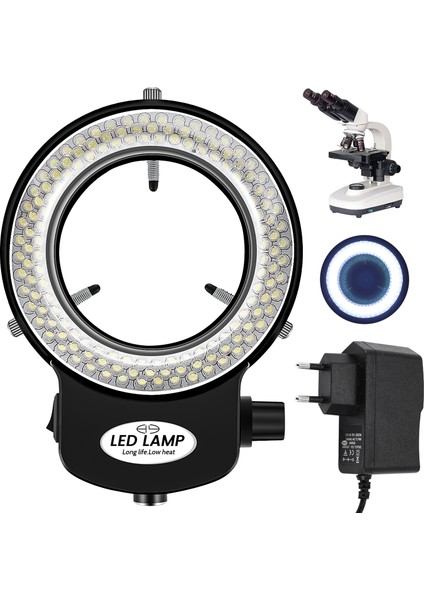 144 LED Miniskop Halka Işık Halka Işık Miniskop Halka Işık Için %0 - 100 Ayarlanabilir Lamba (Yurt Dışından) modelleri