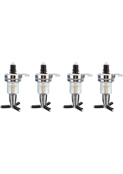 4 Adet 45 Ml/1.5 Oz Bar Butler Duvara Monte Yedek Nozul Atış Dağıtıcı Döner Likör Caddy Şişe Tutucu (Yurt Dışından)