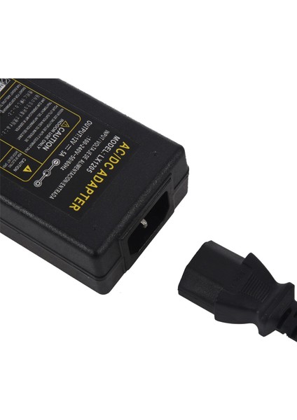 5x 12V Güç Kaynağı Adaptörü 5A 110-220V ile Uyumlu ve Hediye (Yurt Dışından)