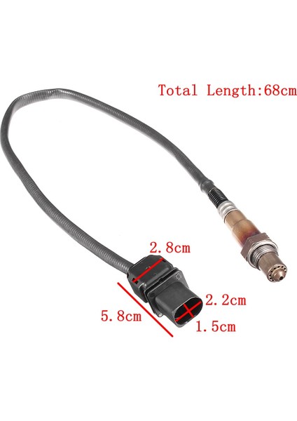 Oksijen Sensörü Bmw E81 E82 E90 E91 1 Serisi 120I 3 Serisi 320I 5 540I 550I 6 650I 7 735I 740I 750I X1 18I 11787535269 (Yurt Dışından) modelleri