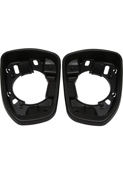 Yan Ayna Çerçevesi Cam Tutucu Kapı Kanat Cam Çevre Trim Mat Mondeo Mk5 Mkv 5 V 2013-2019 ile Uyumlu Siyah (Yurt Dışından)