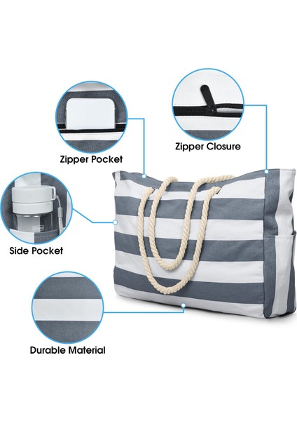 Хранение Продукции,plaj Çantası, Yüzme Çantası, Su Geçirmez Plaj Çantası, Yüzme Havuzu Çantası, Plaj Çantası, Alışveriş Çantası, Katlanabilir Omuz Çantası Gri (Yurt Dışından) fırsatları