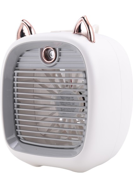 Su Klima Fanı, Mini USB Masaüstü Turbo Nemlendirme Soğutucu Gri ve Beyaz (Yurt Dışından) fırsatları