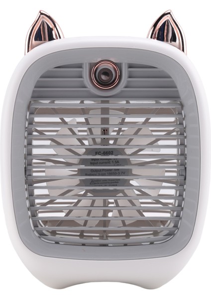 Su Klima Fanı, Mini USB Masaüstü Turbo Nemlendirme Soğutucu Gri ve Beyaz (Yurt Dışından) indirimleri
