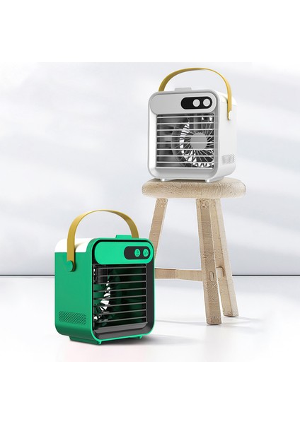 Taşınabilir Klima Fanı Mini Klima Arıtma Nemlendirici Masaüstü USB Soğutma Soğutucu (Beyaz) (Yurt Dışından) fırsatları