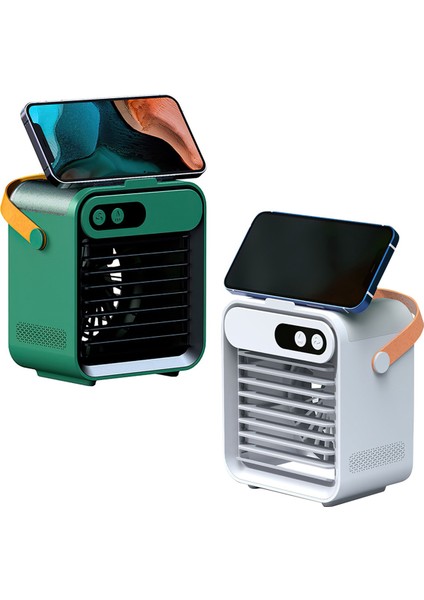 Taşınabilir Klima Fanı Mini Klima Arıtma Nemlendirici Masaüstü USB Soğutma Soğutucu (Beyaz) (Yurt Dışından) indirimleri