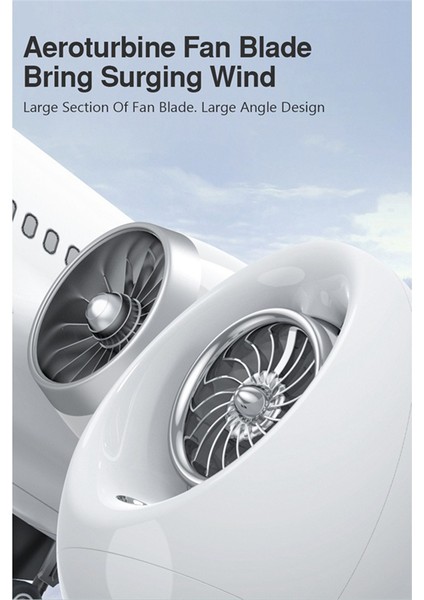 Taşınabilir Klima Soğutucu Fan Nemlendirici Masaüstü 2000 Mah USB Ofis Ev Kamp Seyahat Için (Yurt Dışından) fırsatları