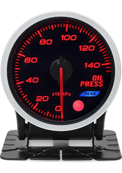 Renk Arka Aydınlatma 52MM Boost Göstergesi Bar Turbo Basınç Göstergesi Manometre Basınç Turbo Akaryakıt Basın Yağ Sıcaklığı 12 V (Yurt Dışından) modelleri