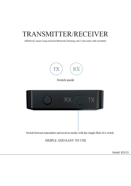 Bluetooth 5.0 Ses Alıcı Verici 3.5mm Aux Jack Rca USB Dongle Stereo Kablosuz Adaptör Mic ile Araba Tv Pc ile Uyumlu (Yurt Dışından)