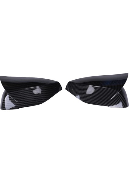 Q50 Q60 Q70 QX30 2014-2021 ile Uyumlu Karbon Fiber Renkli Dikiz Aynası Kapağı Kapakları Yan Kapı Aynası M Stil Çifti (Yurt Dışından)