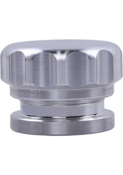 Doldurma Boyuna Kaynaklı 2 Inç 51MM Alüminyum Alaşımlı ve Otomobil Parçaları Modifiye Yakıt Deposu Kapağı Gümüş (Yurt Dışından)