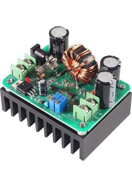 600W Yüksek Güçlü Dc'den Dc'ye Boost Dönüştürücü Dc 12-60V Ila 12-80V Boost Modülü Kartı Step-Up Uyumlu Ilemer Modülü (Yurt Dışından)