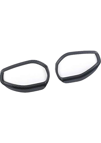Explorer 2020 ile Uyumlu Araba Dikiz Aynası Yağmur Kaş Saptırıcı Bıçakları Dikiz Aynası Çerçevesi Dekorasyon Kapak Trim (Yurt Dışından)
