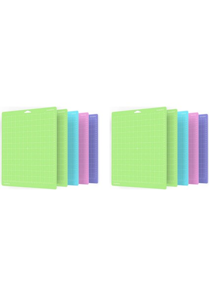 Cricut Maker 3/maker/explore 3/air 2/air/one (12X12 Inç) Kapitone Kriket Paspas Aksesuarları Için 10 Paket Kesme Paspasları (Yurt Dışından)