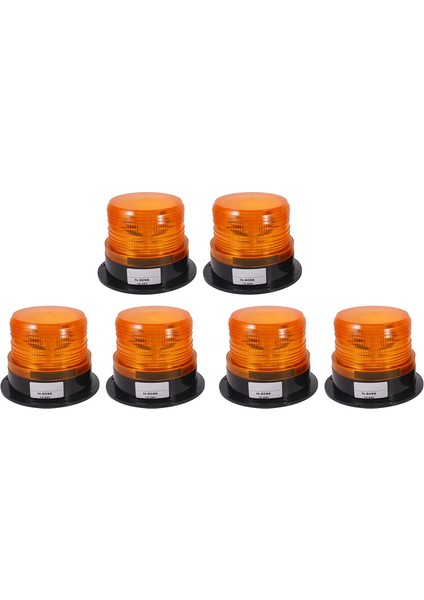 x Amber LED Beacon Strobe Acil Durum Yanıp Sönen Işık Uyarı Lambası Kamyon 12V 24V (Yurt Dışından)