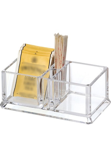 3x2 Kafesler Şeffaf Akrilik Çay Poşetleri Tutucu Kahve Şeker Torbası Kutuları Akrilik Depolama Organizatör Vaka 15X8X6 cm (Yurt Dışından) modelleri