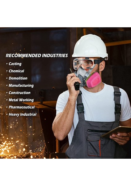 P100 Solunum Kartuşu, 60926 Partikül Filtresi, 6000 7000 FF-400 ile Uyumlu, Partikül Filtresi 2 Adet (Yurt Dışından) fiyatları