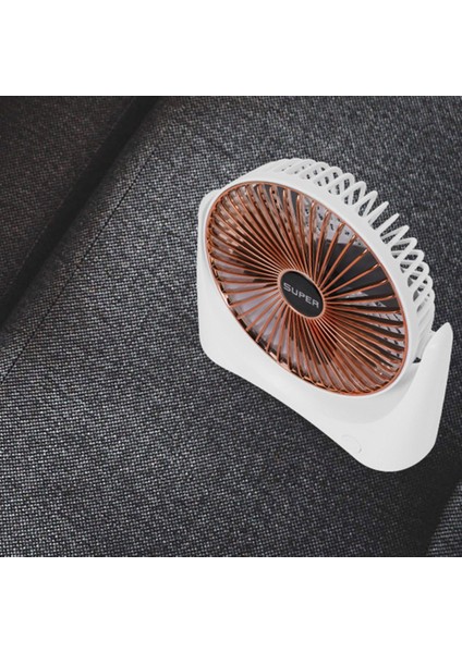 Taşınabilir Seyahat Pille Çalışan Fan Şarj Edilebilir 3 Hız Kamp ve Açık Hava Etkinlikleri Için Güçlü Hava Akışına Sahip Masaüstü Mini, USB Destekli, Sessiz Altın (Yurt Dışından) fiyatları