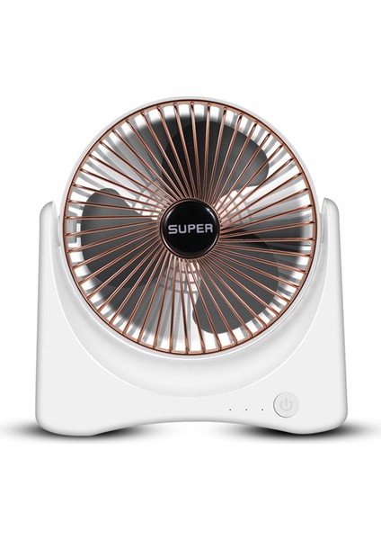 Taşınabilir Seyahat Pille Çalışan Fan Şarj Edilebilir 3 Hız Kamp ve Açık Hava Etkinlikleri Için Güçlü Hava Akışına Sahip Masaüstü Mini, USB Destekli, Sessiz Altın (Yurt Dışından) indirimleri