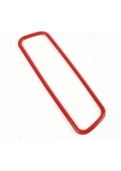 Araba Iç Dikiz Aynası Dekorasyon Halka Çerçeve Trim Çıkartmalar Jimny ile Uyumlu 2019 2020 Aksesuarları, Kırmızı (Yurt Dışından) modelleri