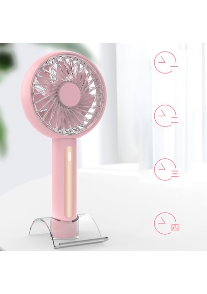 Taşınabilir Mini USB Şarj Edilebilir Masa El Klima Soğutucu Ev Ofis Için Dış Seyahat Artefaktı, Beyaz (Yurt Dışından) modelleri