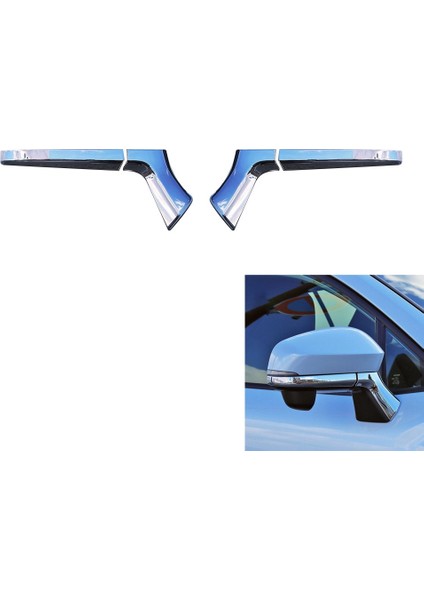 4 Adet Abs Krom Yan Dikiz Aynası Şerit Kapak Düzeltir Etiket 2021 2022 Rhd ile Uyumlu (Yurt Dışından) fiyatları